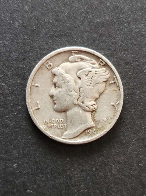 USA Mercury Dime 1941 Silver - as per photograph