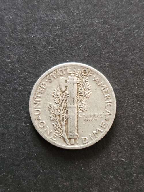 USA Mercury Dime 1941 Silver - as per photograph