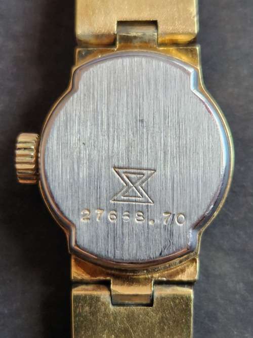 Vintage Ladies Delfin Edox Mechanical Swiss Watch (working) - as per photograph