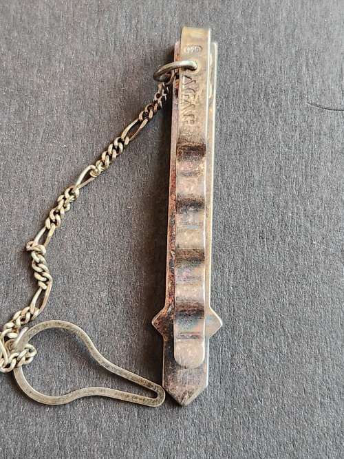 Vintage Sterling Silver Tie Pin stamped  .925 (6.8 grams) - as per photograph