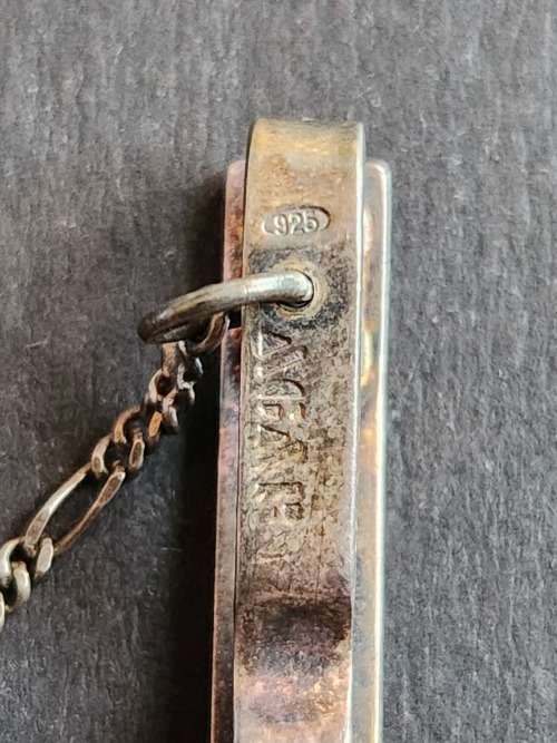 Vintage Sterling Silver Tie Pin stamped  .925 (6.8 grams) - as per photograph