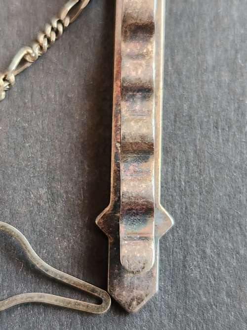 Vintage Sterling Silver Tie Pin stamped  .925 (6.8 grams) - as per photograph