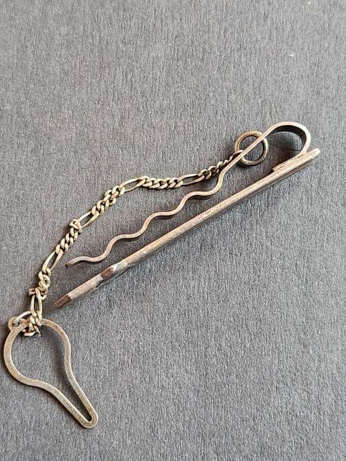 Vintage Sterling Silver Tie Pin stamped  .925 (6.8 grams) - as per photograph
