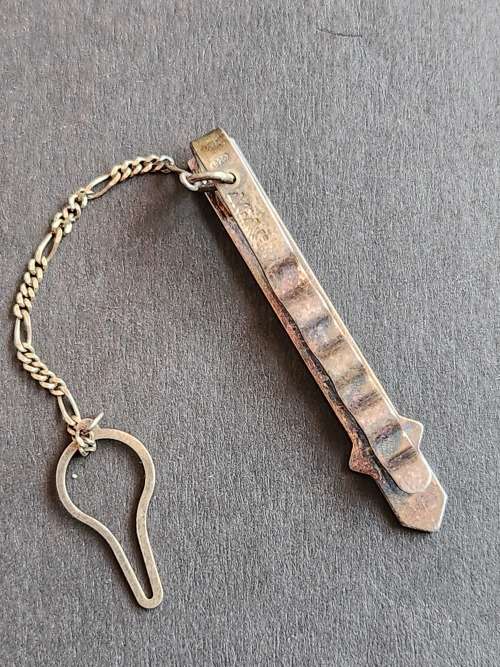 Vintage Sterling Silver Tie Pin stamped  .925 (6.8 grams) - as per photograph