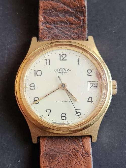 Vintage Rotary Automatic Men`s Wrist Watch (working- not serviced) - as per photograph