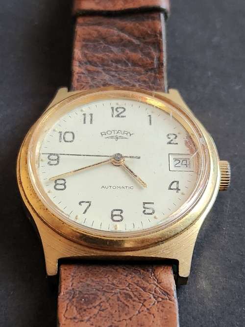 Vintage Rotary Automatic Men`s Wrist Watch (working- not serviced) - as per photograph