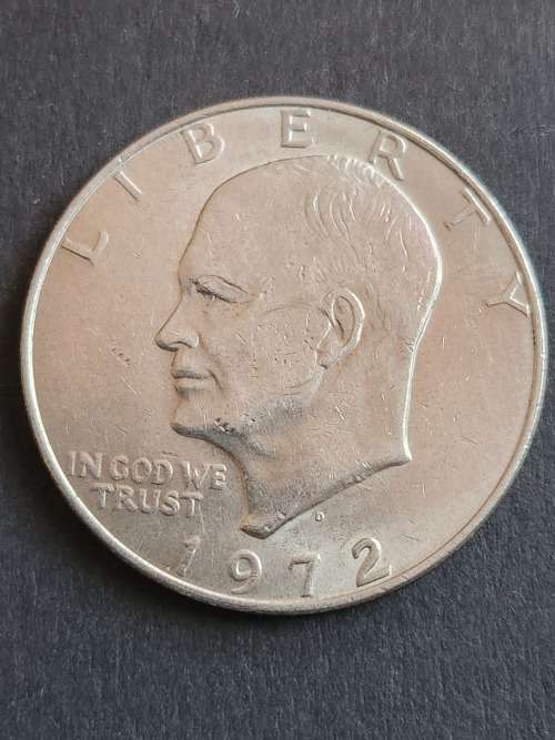 Eisenhower Dollar 1972D - as per photograph