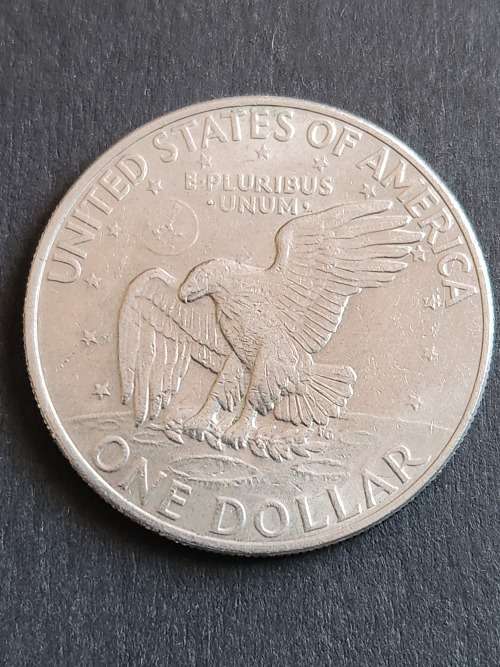 Eisenhower Dollar 1972D - as per photograph