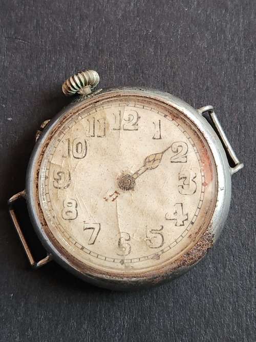 Vintage Mechanical Wrist Watch (face 34mm) not working - as per photograph