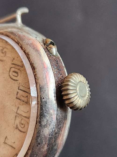 Vintage Mechanical Wrist Watch (face 34mm) not working - as per photograph