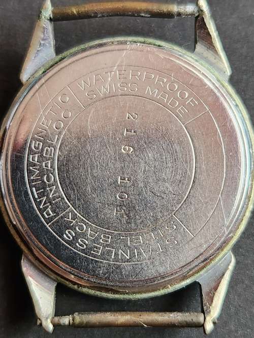 Mulco Waterproof Anti Magnetic Shock Protected Mechanical Wrist Watch- working missing glass