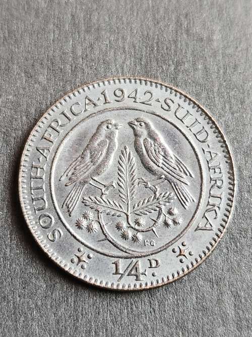 Union Farthing 1942 EF+/UNC - as per photograph
