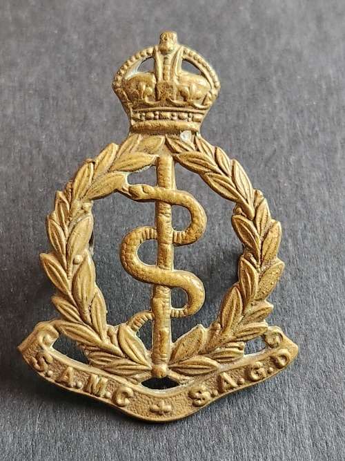 SA Medical Corps WW2 Badge (1949-1945) - as per photograph