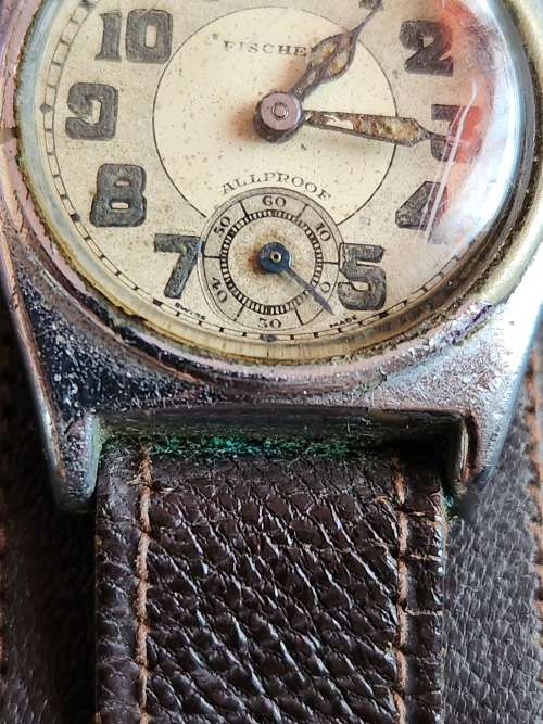 Fischers All Proof Mechanical Watch Swiss made (working on/off) - as per photograph
