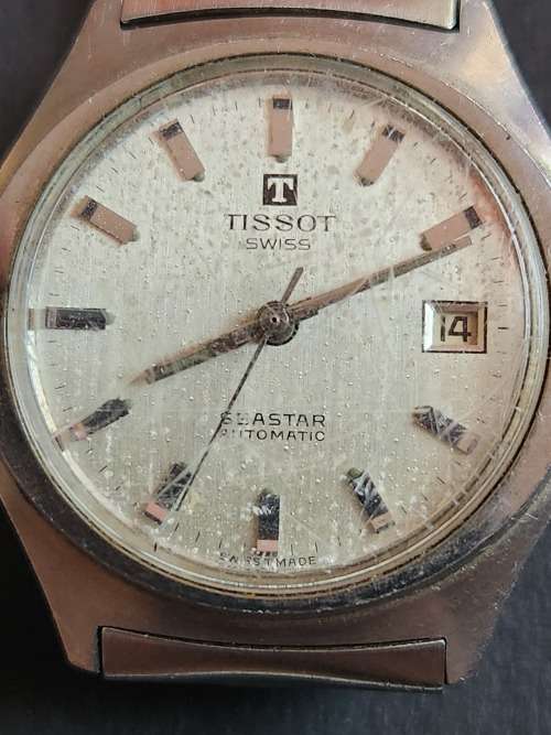 Vintage Tissot SeaStar Automatic Men`s Wrist Watch (not working) - as per photograph