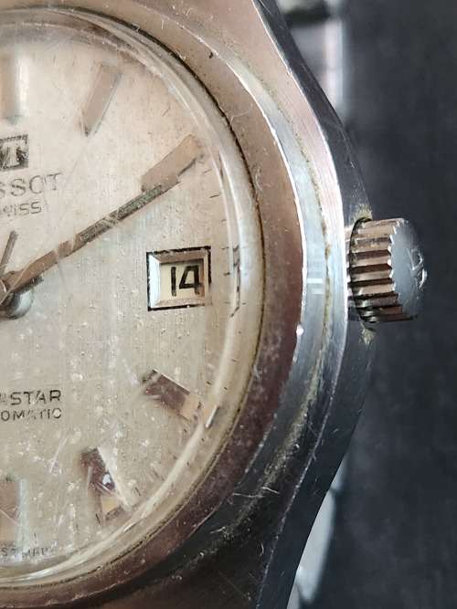 Vintage Tissot SeaStar Automatic Men`s Wrist Watch (not working) - as per photograph
