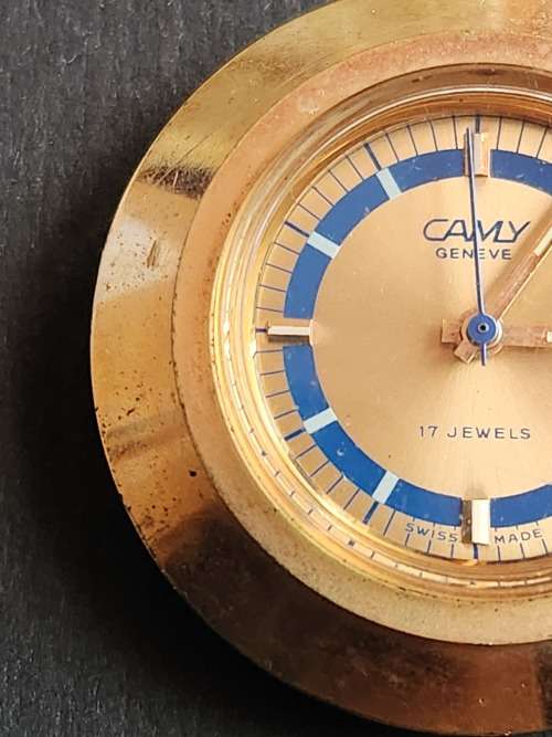 Vintage Camy Geneve 17 jewels Swiss made Mechanical Watch (working) - as per photograph