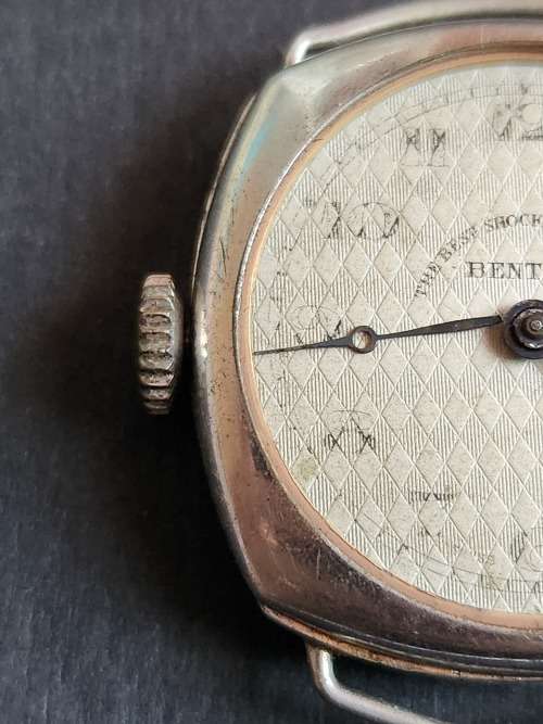 Vintage Bentima (The Best Shock Proof Lever) Swiss made - not working -(minute hand broken)