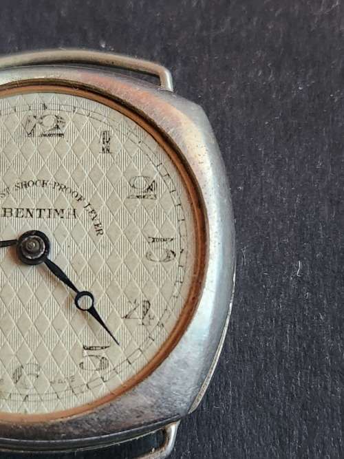 Vintage Bentima (The Best Shock Proof Lever) Swiss made - not working -(minute hand broken)