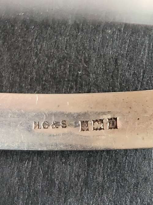 Vintage Hallmark Silver Bracelet 1953 - as per photograph