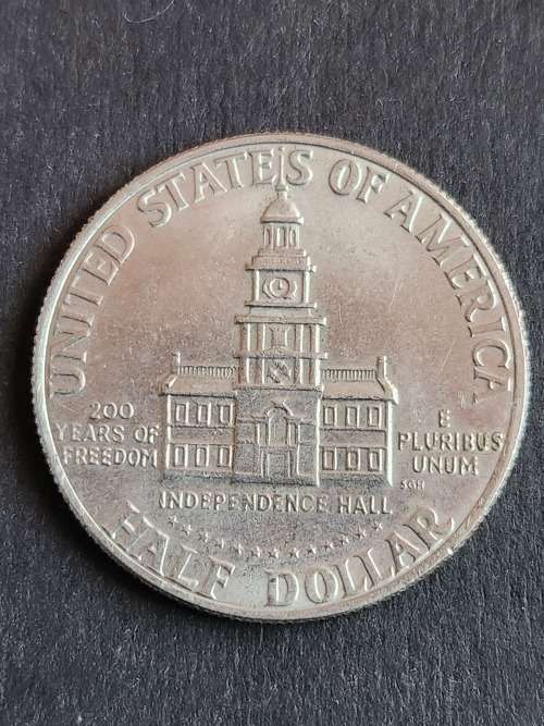 USA Kennedy 1/2 Dollar 1976 - as per photograph