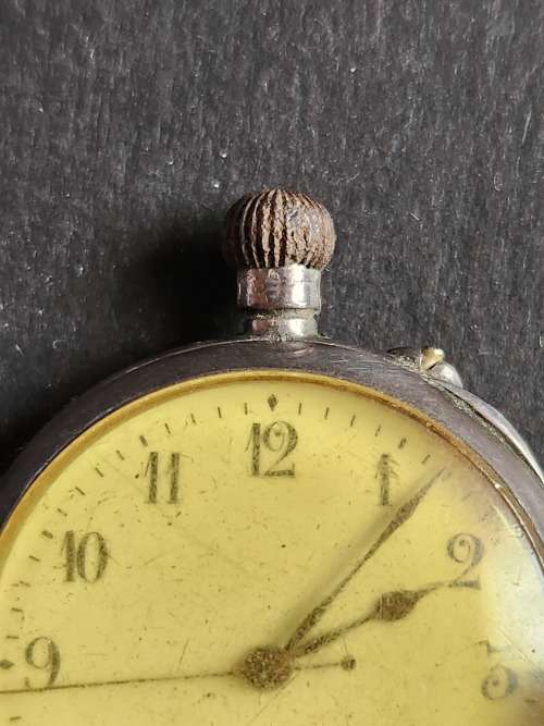 Vintage Swiss made Silver Men`s Wrist Watch 15 Jewels stamp .925 (working) - as per photograph