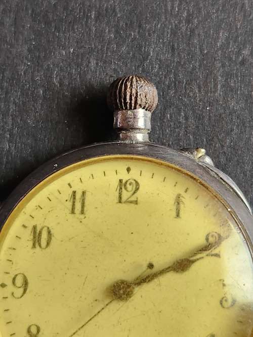 Vintage Swiss made Silver Men`s Wrist Watch 15 Jewels stamp .925 (working) - as per photograph