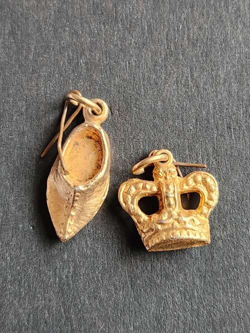 Gold Plated Charms - as per photograph