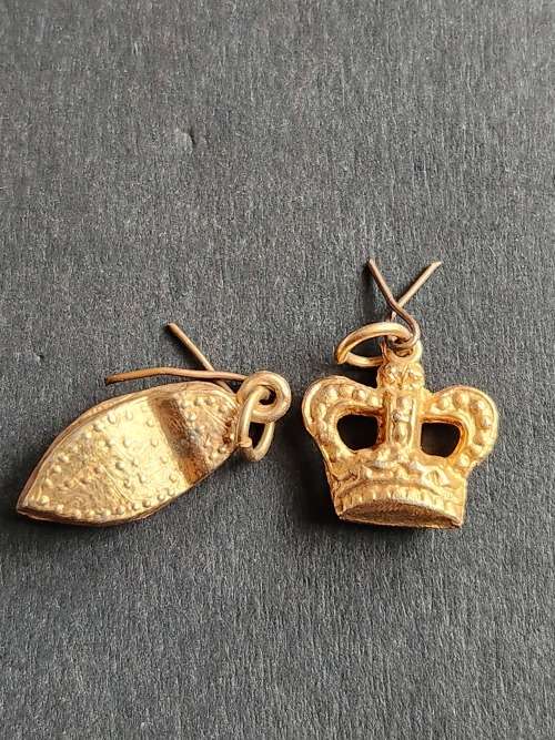 Gold Plated Charms - as per photograph