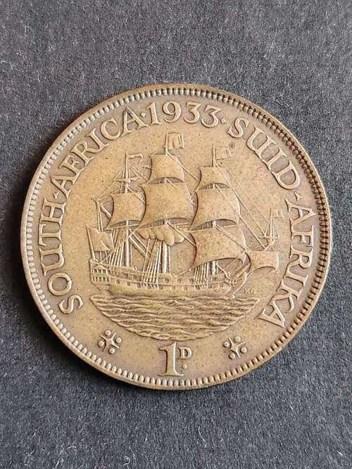 Union Penny 1933 - as per photograph