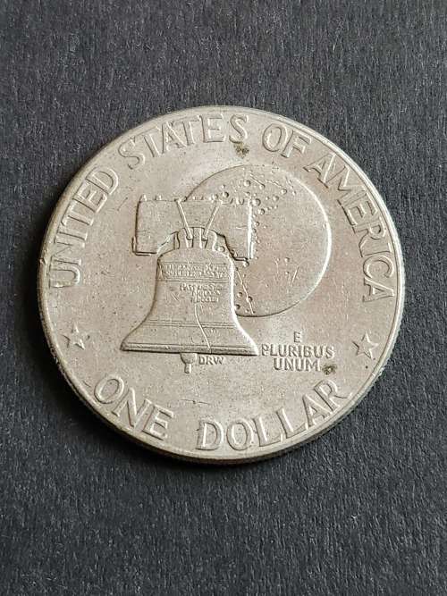 USA Eisenhower Dollar 1976D - as per photograph