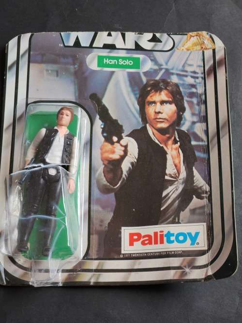 Vintage Star Wars Hans Solo - Patitoy - in original pack