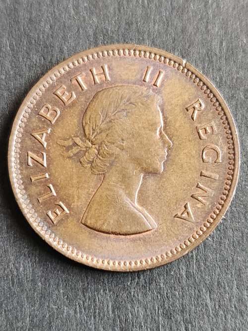 Union 1/2 Penny 1957 - as per photograph