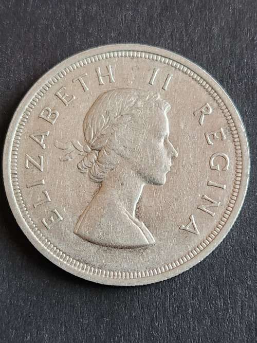 Union 5 Shillings 1954 (scarce date) - as per photograph