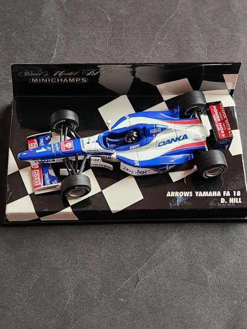 Paul`s Model Art Mini Champs Arrows Yamaha FA 18 D. Hill  - as per photograph