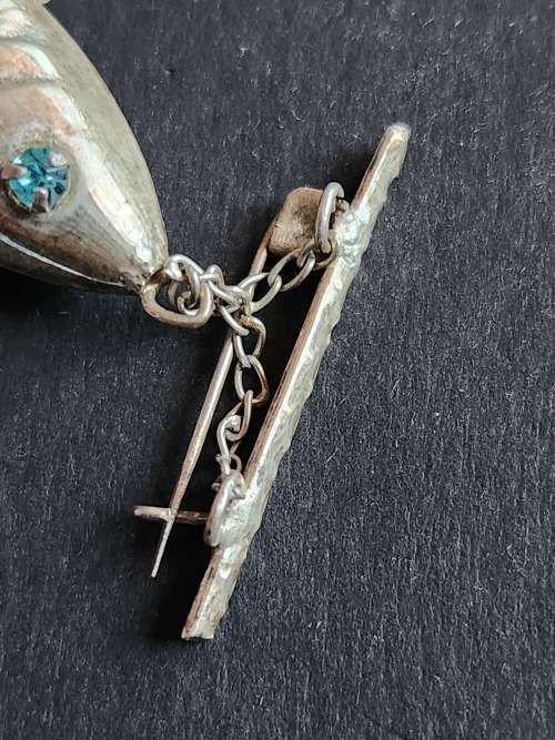 Vintage Articulated Fish Pin/Brooch (very nice condition) - as per photograph