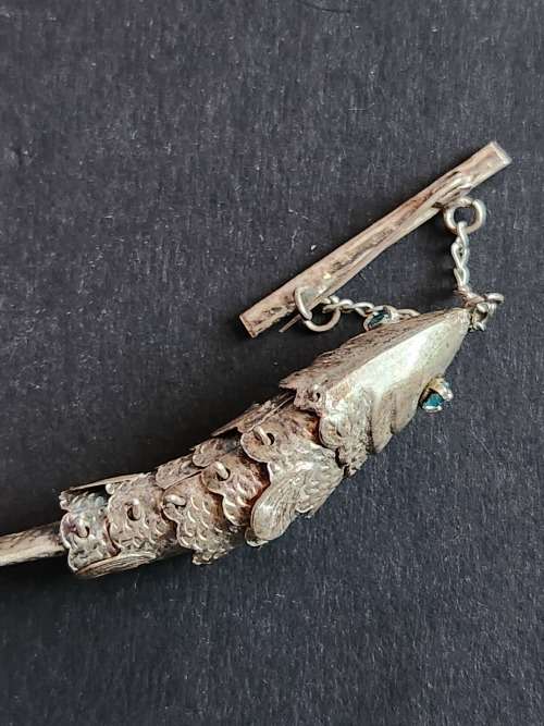 Vintage Articulated Fish Pin/Brooch (very nice condition) - as per photograph