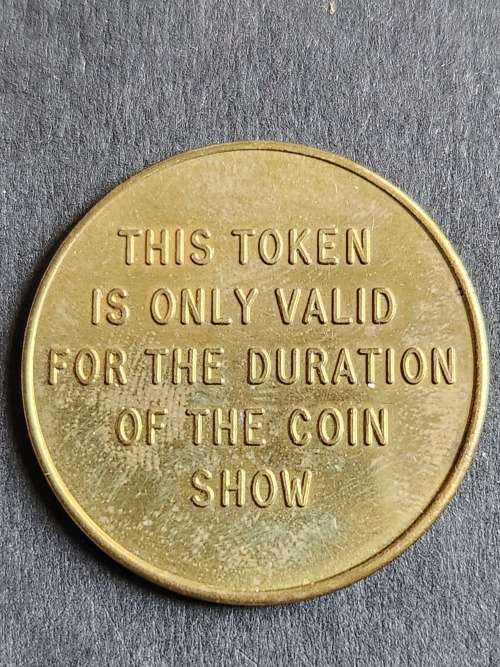 SAAND Ten Rand Token (valid for the duration of the Coin show) - as per photograp