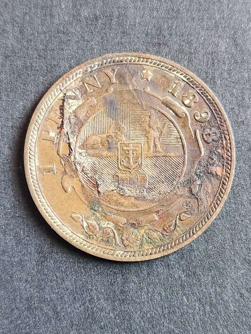 ZAR Penny 1898 - as per photograph