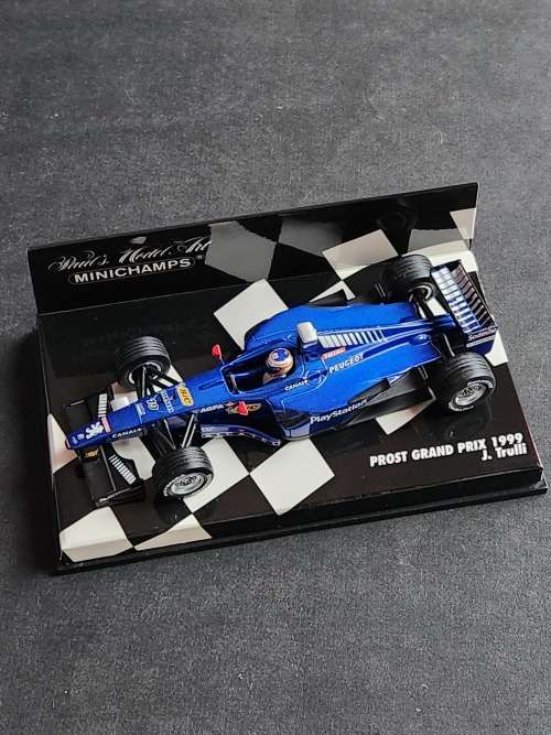 Paul`s Model Art Mini Champs Prost Grand Prix 1999 J. Trulli - as per photograph
