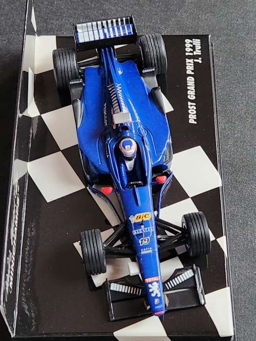 Paul`s Model Art Mini Champs Prost Grand Prix 1999 J. Trulli - as per photograph
