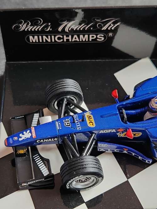 Paul`s Model Art Mini Champs Prost Grand Prix 1999 J. Trulli - as per photograph
