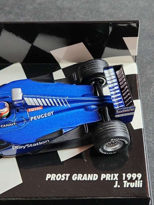 Paul`s Model Art Mini Champs Prost Grand Prix 1999 J. Trulli - as per photograph