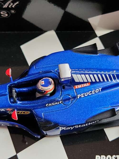 Paul`s Model Art Mini Champs Prost Grand Prix 1999 J. Trulli - as per photograph