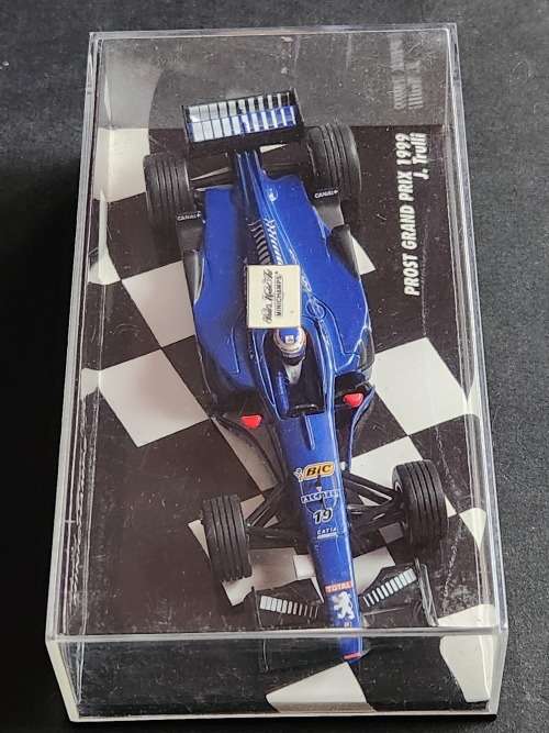 Paul`s Model Art Mini Champs Prost Grand Prix 1999 J. Trulli - as per photograph