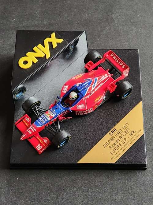 Onyx 286 Arrows Hart FA17 Ricardo Rosset Europe G.P. - 1996 - as per photograph