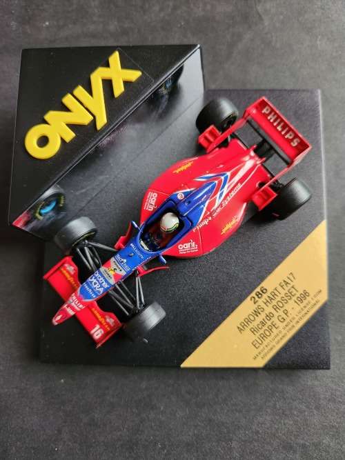Onyx 286 Arrows Hart FA17 Ricardo Rosset Europe G.P. - 1996 - as per photograph