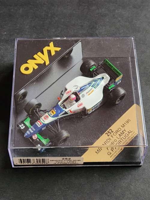 Onyx 252 Minardi Ford M195 Pedro Lamy G.P. Portugal - as per photograph