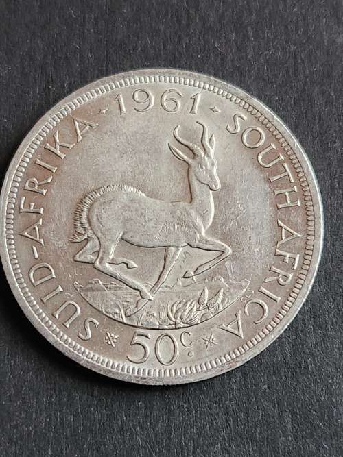Republic 50 Cents 1961 - as per photograph