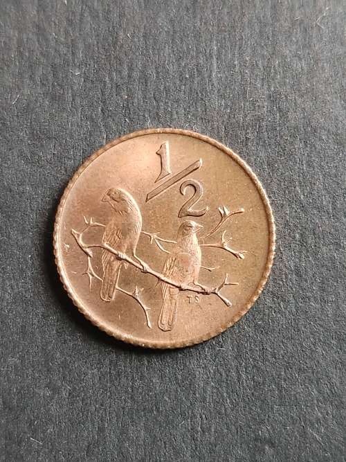 Republic 1/2 Cent 1971 Proof - as per photograph